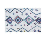 Morocco Style Geometric Rug For Living Room & Pastoral Decoration Mat