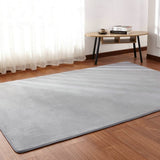 Decorative Crawling Mat Thick Coral Fleece Carpet Fluff Rug Living Room