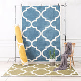 Moroccan Trellis Design Area Rug