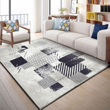 Abstract Carpet Living Room And Geometric Carpet Bedroom Floor Mat