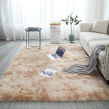 Nordic Fluffy Mixed Dyed Carpet Living Room