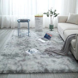 Nordic Fluffy Mixed Dyed Carpet Living Room