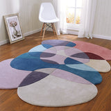 Acrylic Carpets For Living Room Rugs, Mat Carpet Geometric