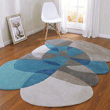 Acrylic Carpets For Living Room Rugs, Mat Carpet Geometric