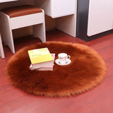 Sheepskin Rug Chair Cover Bedroom Mat