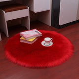 Sheepskin Rug Chair Cover Bedroom Mat