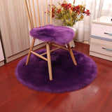 Sheepskin Rug Chair Cover Bedroom Mat