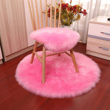 Sheepskin Rug Chair Cover Bedroom Mat