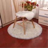 Sheepskin Rug Chair Cover Bedroom Mat