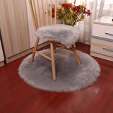 Sheepskin Rug Chair Cover Bedroom Mat