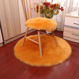 Sheepskin Rug Chair Cover Bedroom Mat