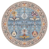 Morocco Round Carpet for Living Room Retro Style Round Rug Floor Mat