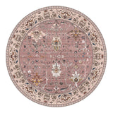 Morocco Round Carpet for Living Room Retro Style Round Rug Floor Mat