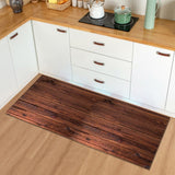 Modern Kitchen Mat Bedroom Entrance Doormat Wood