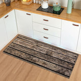 Modern Kitchen Mat Bedroom Entrance Doormat Wood