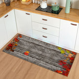 Modern Kitchen Mat Bedroom Entrance Doormat Wood