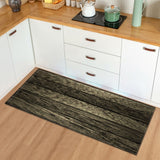 Modern Kitchen Mat Bedroom Entrance Doormat Wood