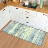 Modern Kitchen Mat Bedroom Entrance Doormat Wood