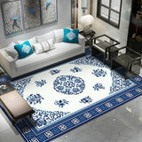 Geometric Style Porcelain Carpet For Home And Bedroom Floor Mat