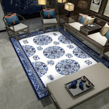 Geometric Style Porcelain Carpet For Home And Bedroom Floor Mat