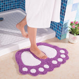 Microfiber Mini Mats Non-Slip Bathroom Carpet and Mat Toilet