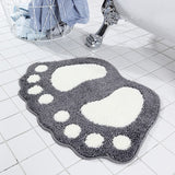 Microfiber Mini Mats Non-Slip Bathroom Carpet and Mat Toilet