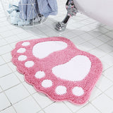 Microfiber Mini Mats Non-Slip Bathroom Carpet and Mat Toilet