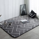 Nordic Modern Carpet Polyester Rug Living Room