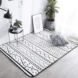 Nordic Modern Carpet Polyester Rug Living Room