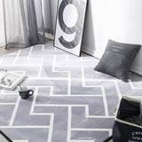 Nordic Modern Carpet Polyester Rug Living Room