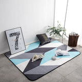 Nordic Modern Carpet Polyester Rug Living Room