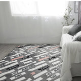 Nordic Modern Carpet Polyester Rug Living Room