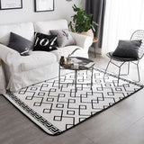 Nordic Modern Carpet Polyester Rug Living Room