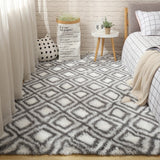 Fluffy Tie Dye Carpets For Bedroom Decor