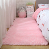 Fluffy Tie Dye Carpets For Bedroom Decor