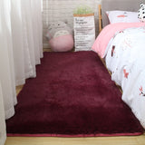 Fluffy Tie Dye Carpets For Bedroom Decor