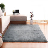 Modern Soft Carpet Mat Fluffy Rugs Anti-Skid Shaggy Area Rugs