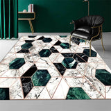 Geometry Marble Bedroom Rug Nordic Modern