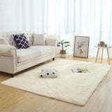 Silky Fluffy Carpet Modern Home Decor Long Plush Shaggy Rug