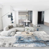 Modern Style Living Room Carpet And Nordic Abstract Rug For Bedroom