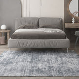 Geometric Gray Carpets & Shaggy Rug Sofa Soft Fluffy Carpet