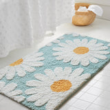 Bathroom Mat Nordic Fluffy Carpet & Rug Bathroom Floor Floral