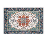 Retro Flower Living Room Carpet & Moroccan Bedroom Carpet