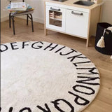 Nordic Style Round Carpet and Decorative Mat