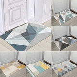 Geometric Entrance Door Mat, Bathroom, and Kitchen