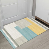 Geometric Entrance Door Mat, Bathroom, and Kitchen