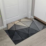 Geometric Entrance Door Mat, Bathroom, and Kitchen