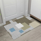 Geometric Entrance Door Mat, Bathroom, and Kitchen