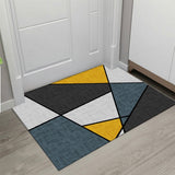 Geometric Entrance Door Mat, Bathroom, and Kitchen