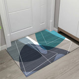 Geometric Entrance Door Mat, Bathroom, and Kitchen